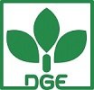 Das Logo von DGE